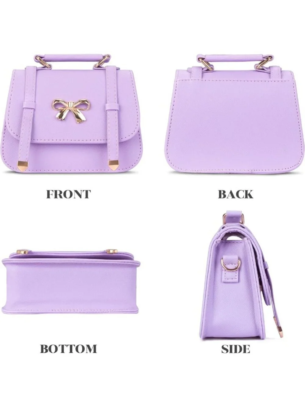Cute Crossbody Purse for Girls | Toddler Princess Handbag | Kids' Shoulder Bag